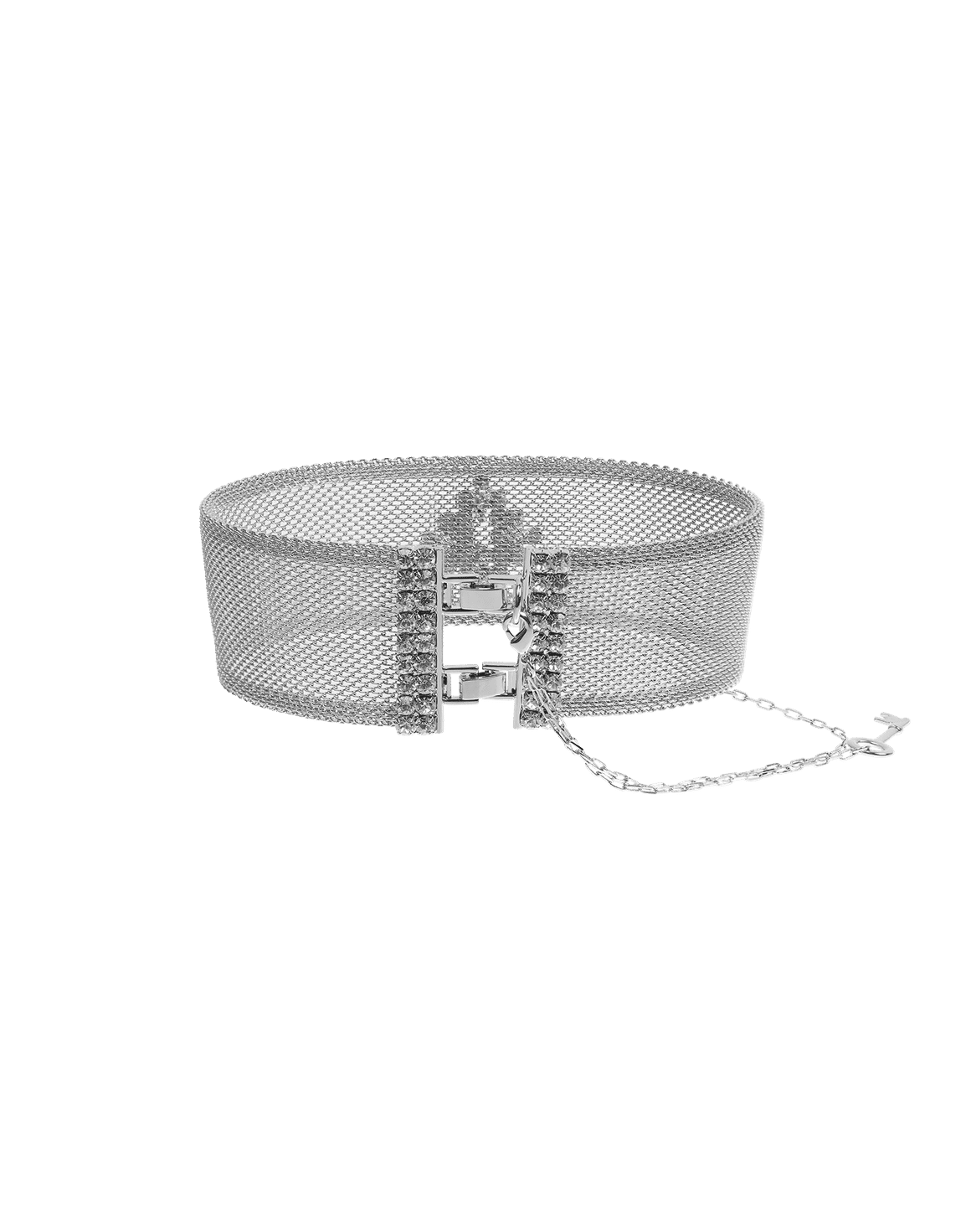 Krystal Single Choker Silver | Agent Provocateur