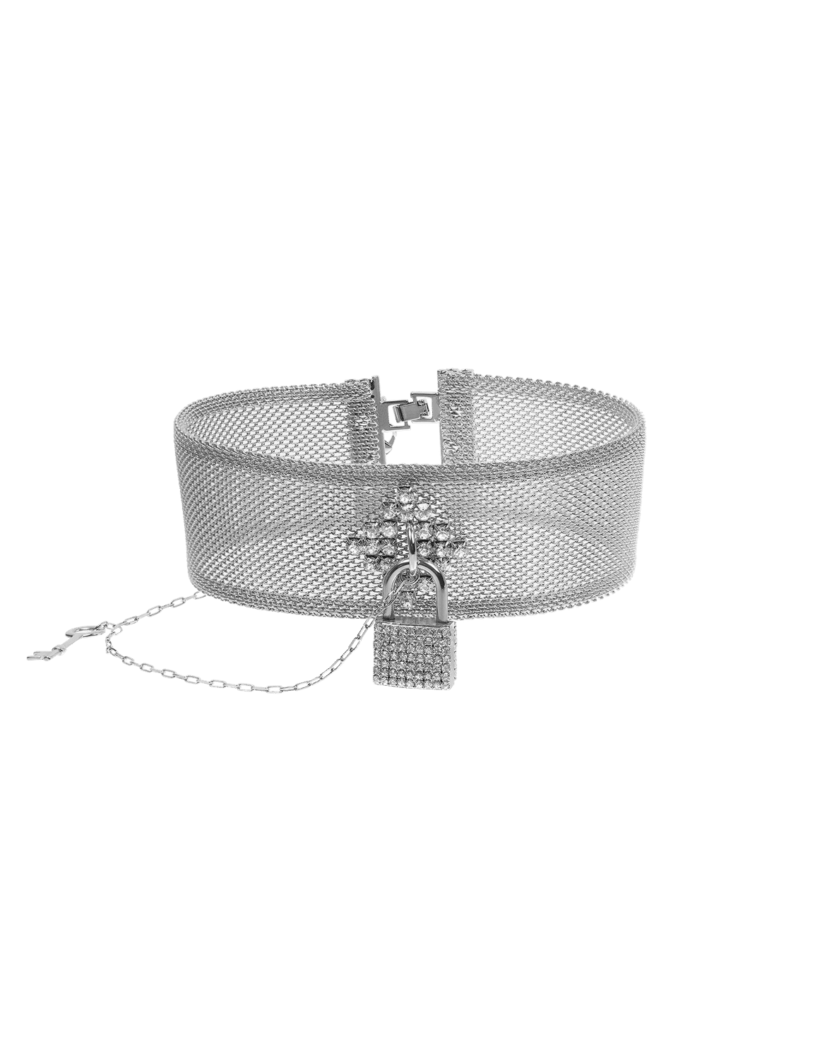 Krystal Single Choker Silver | Agent Provocateur
