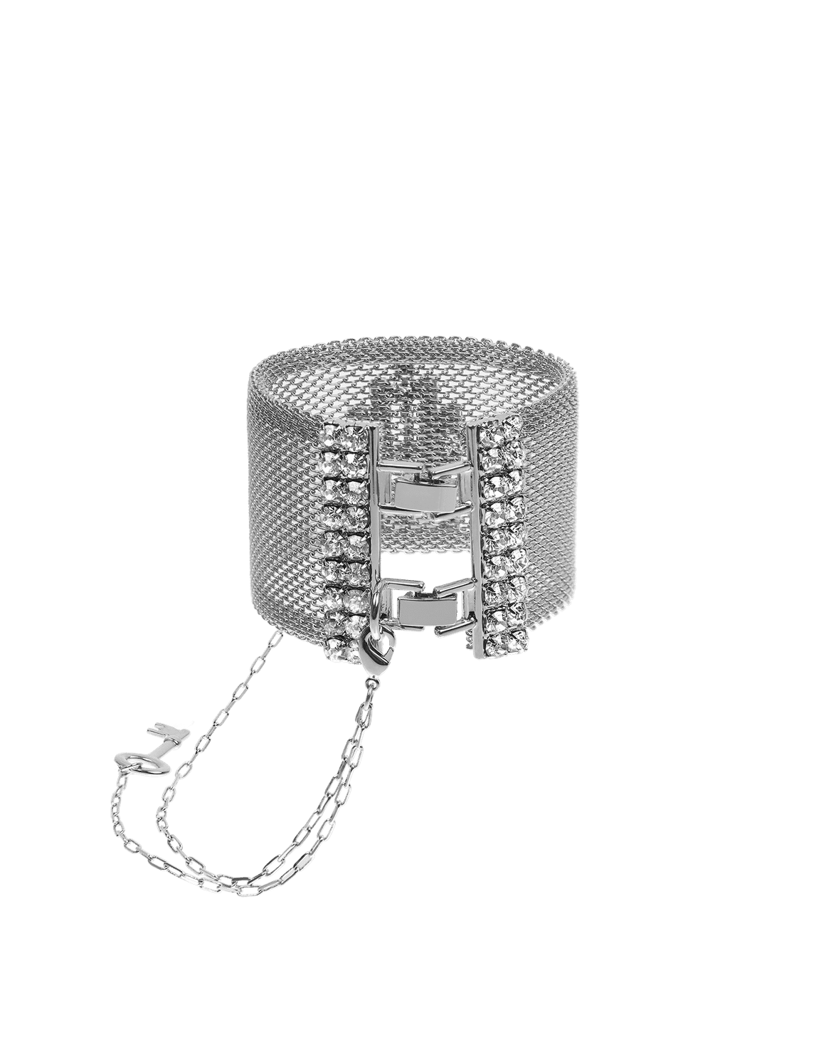 Krystal Single Cuff Silver | Agent Provocateur