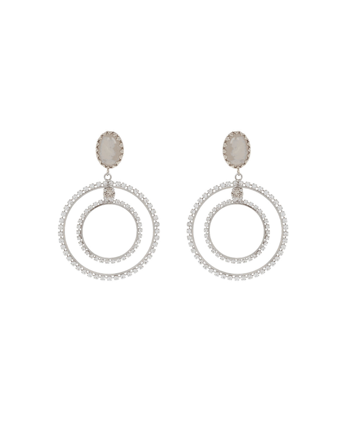 Myleene Earrings Silver | Agent Provocateur