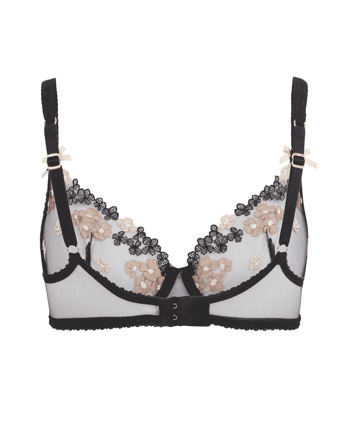 Bethanie Full Cup Underwired Bra Black | Agent Provocateur