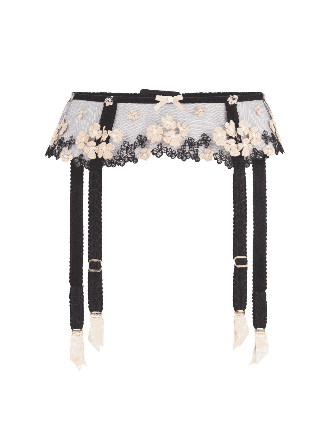 Bethanie Suspender Black | Agent Provocateur