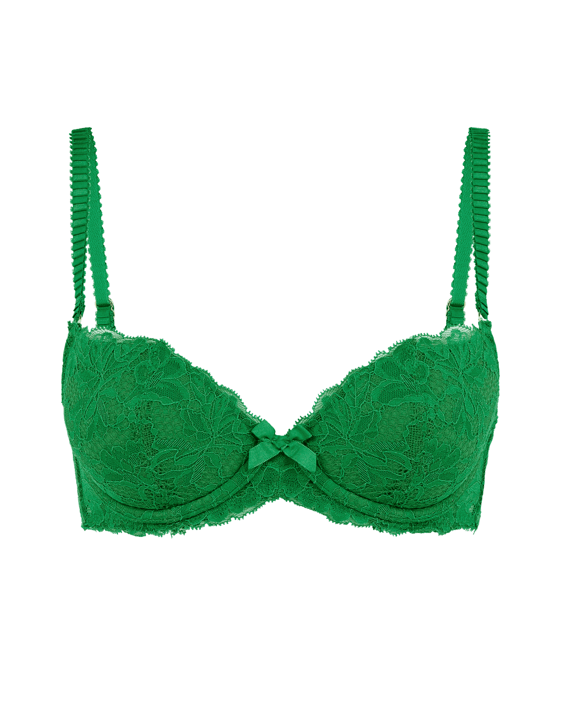 Rosele Padded Underwired Bra Green | Agent Provocateur