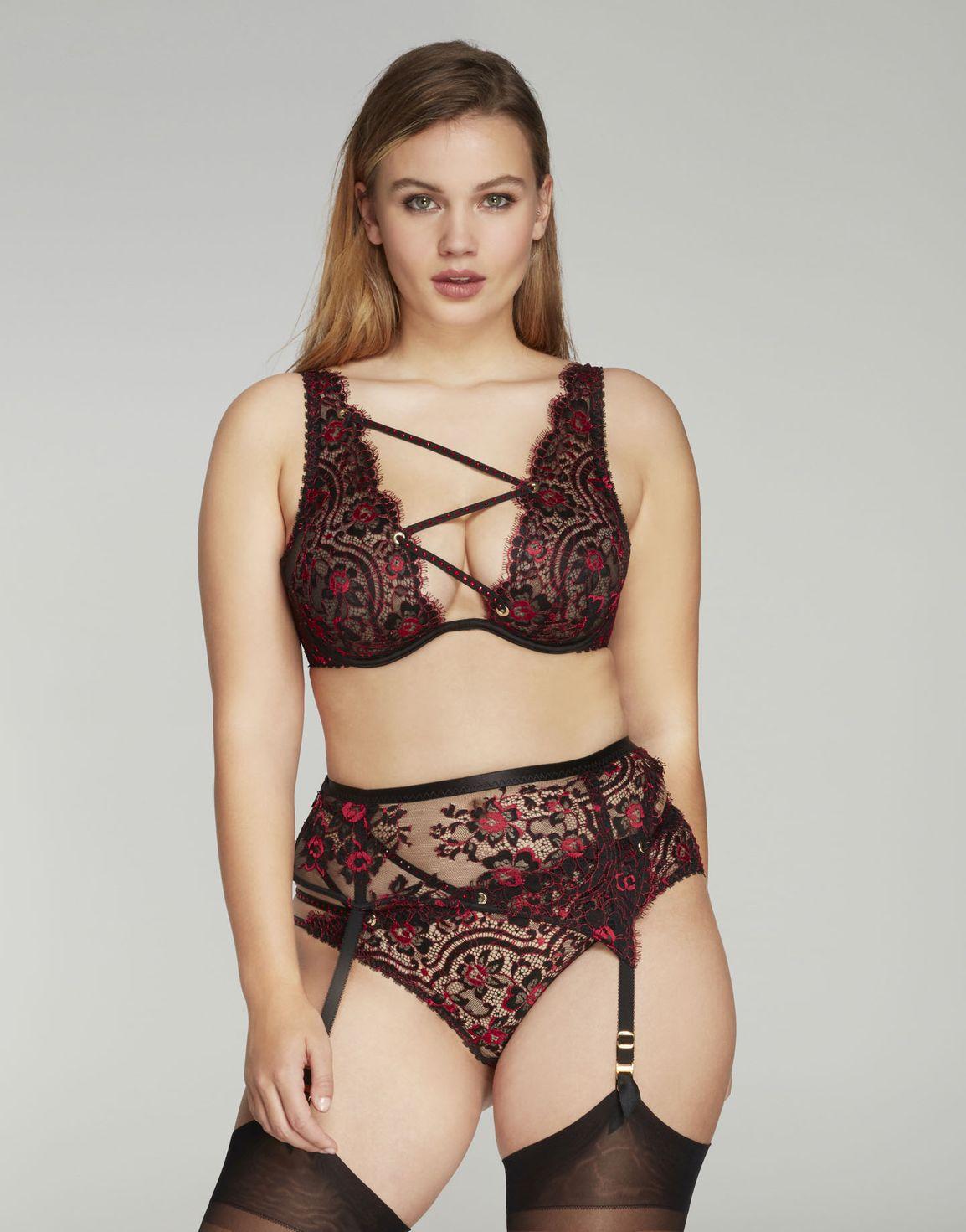 Harlo Suspender Black | Agent Provocateur
