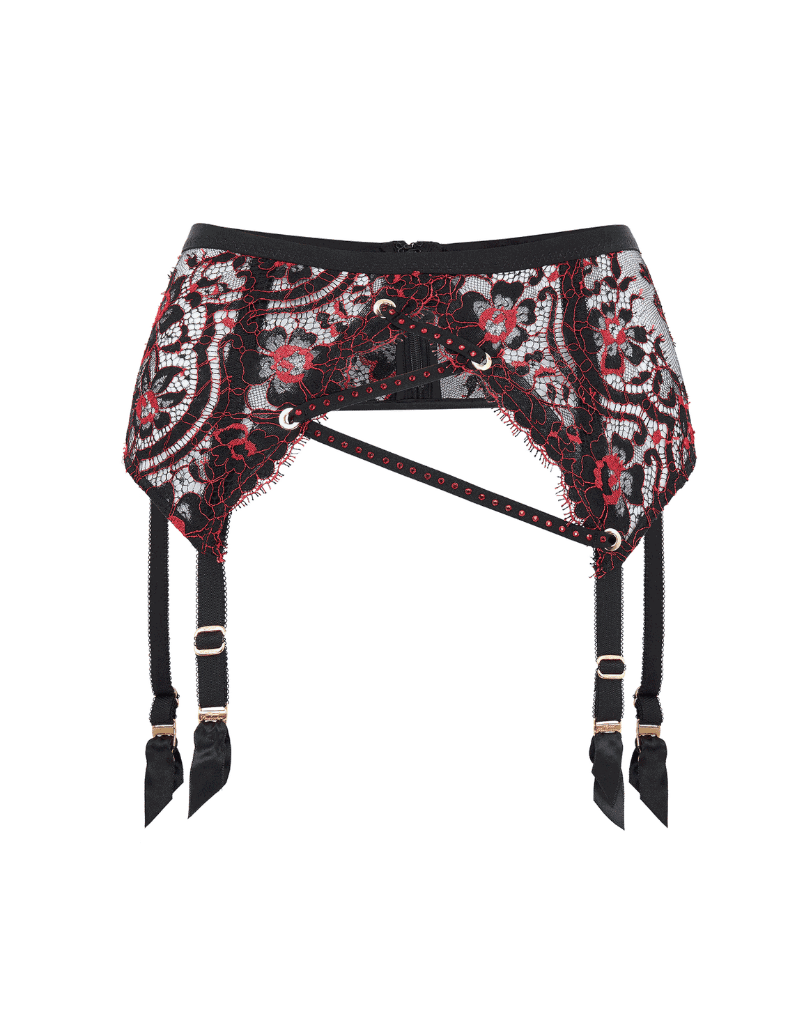 Harlo Suspender Black | Agent Provocateur