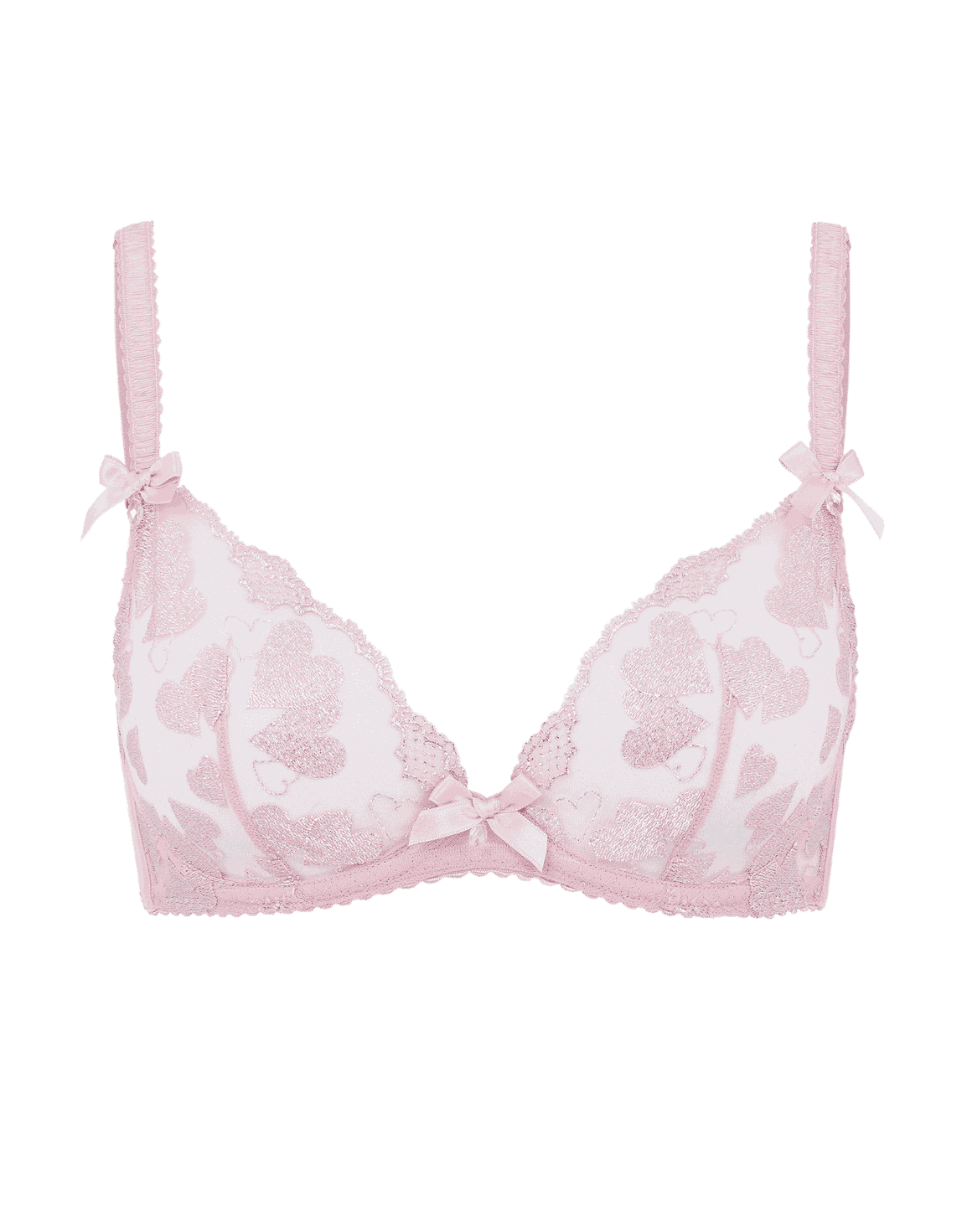 Milena Plunge Underwired Bra Pink | Agent Provocateur