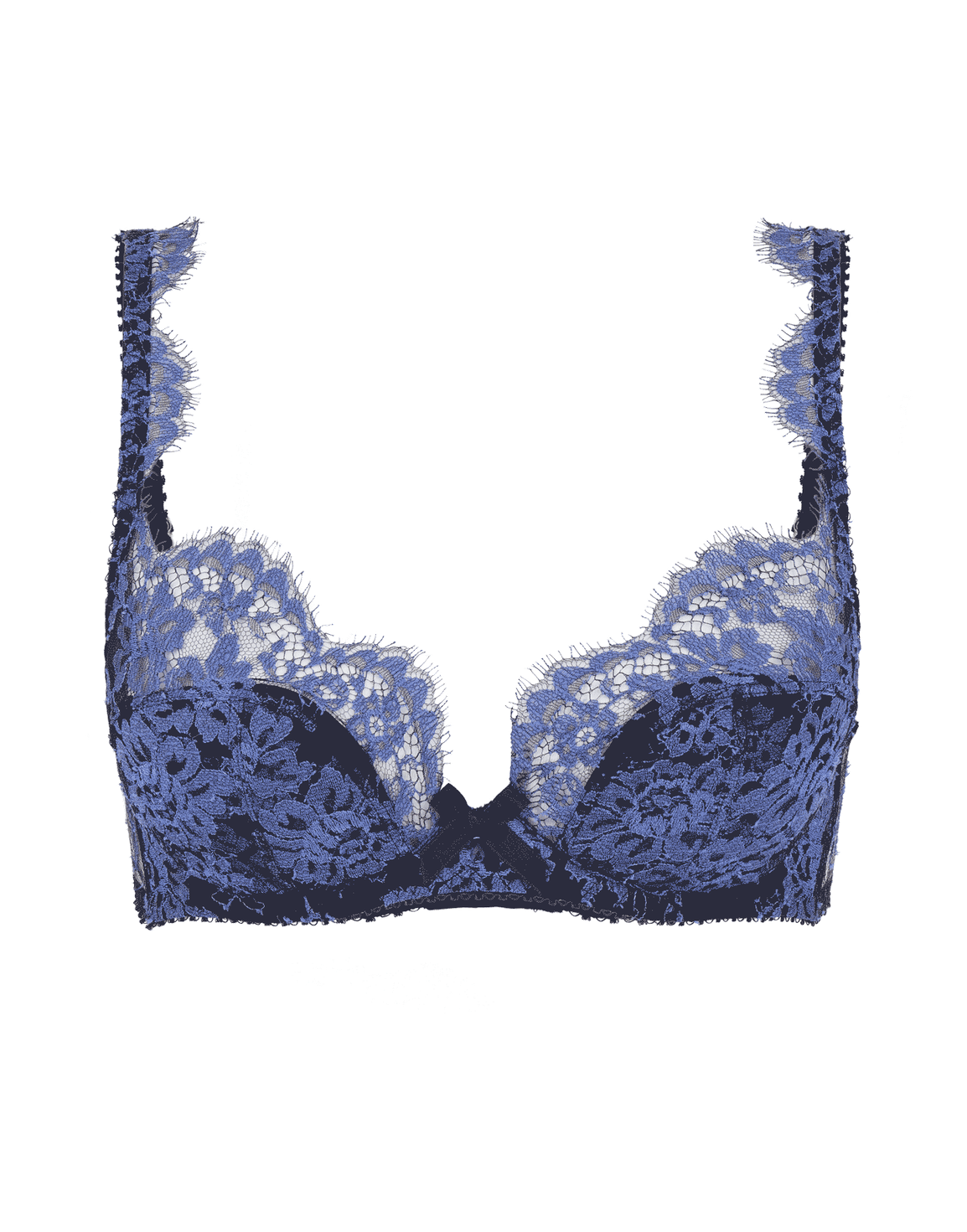 Carline Plunge Underwired Bra Black | Agent Provocateur