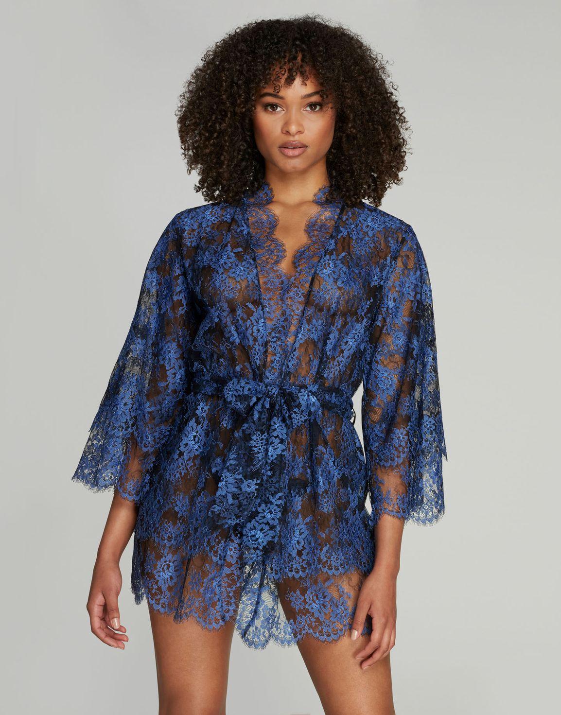 Carline Kimono Black | Agent Provocateur