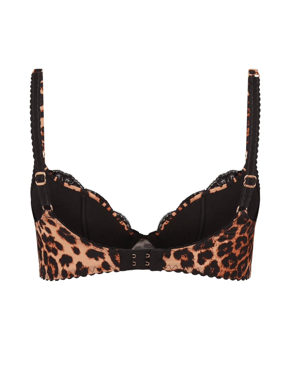 Molly Plunge Underwired Bra Leopard | Agent Provocateur