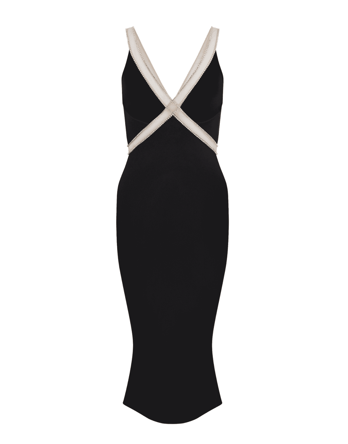 Thilda Long Slip Black | Agent Provocateur