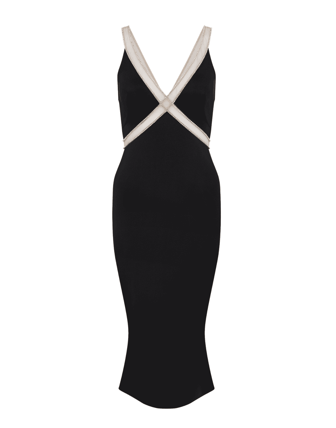 Thilda Long Slip Black | Agent Provocateur