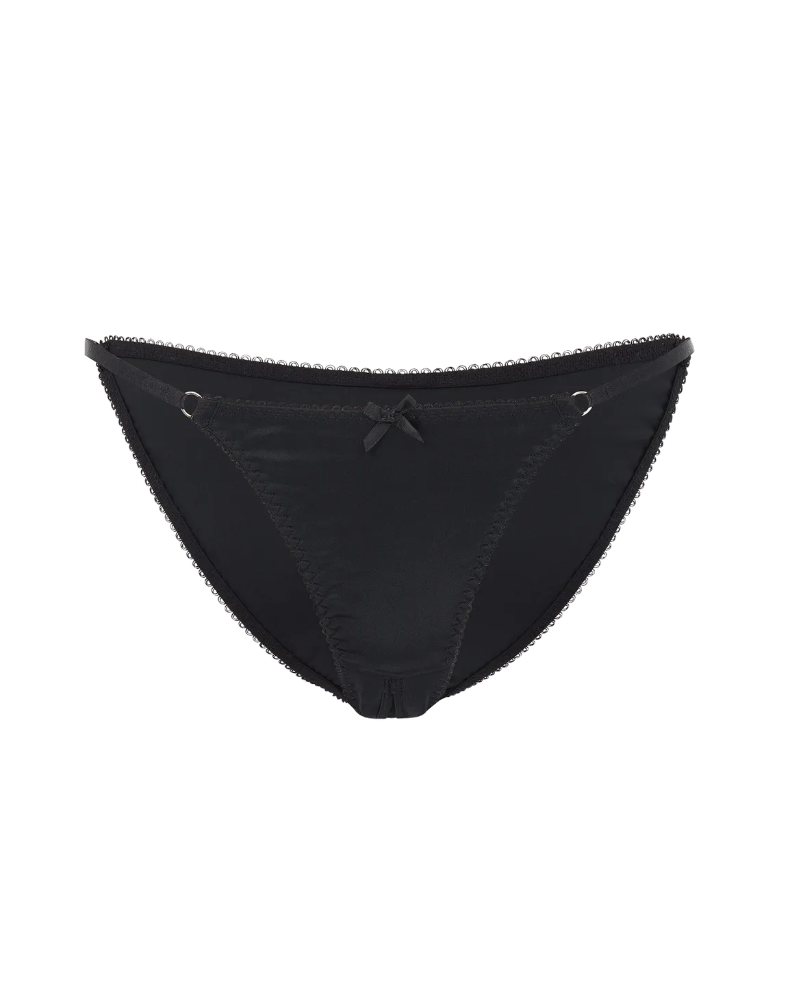 ETTIE SILK OUVERT Black | Agent Provocateur