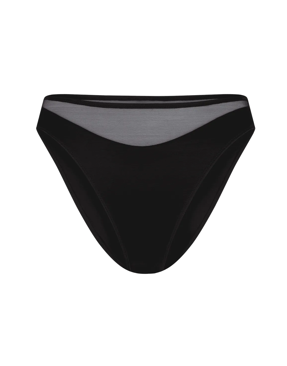 Lucky High Leg Brief Black | Agent Provocateur