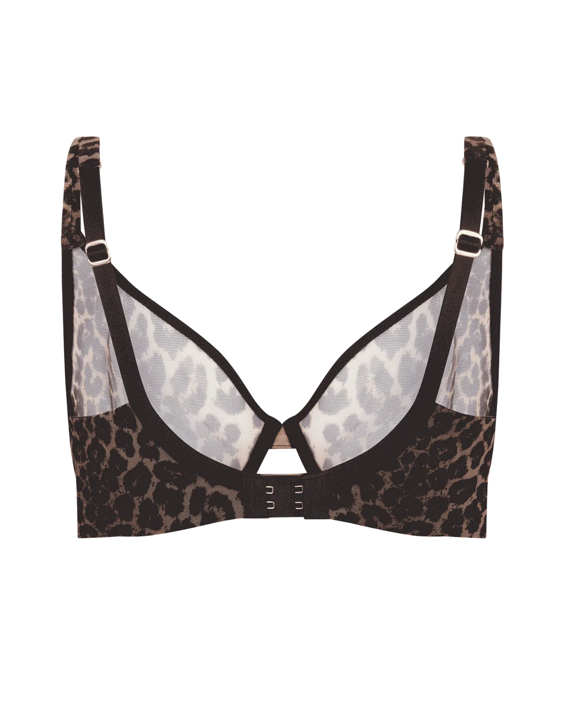 Lucky Full Cup Underwired Bra Leopard | Agent Provocateur