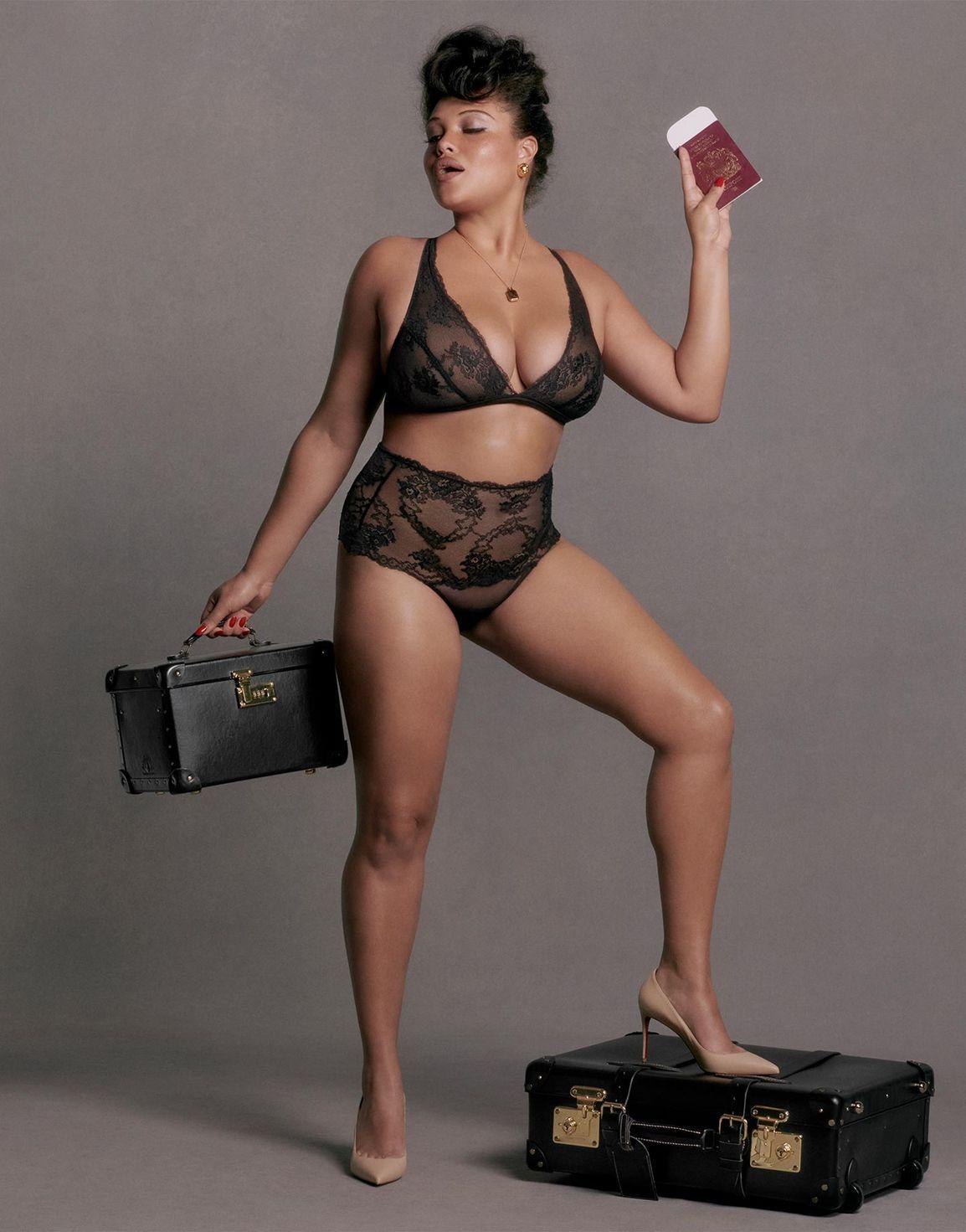 Ginah High Waisted Brief Black | Agent Provocateur