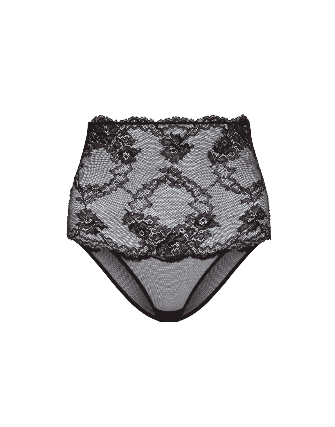 Ginah High Waisted Brief Black | Agent Provocateur