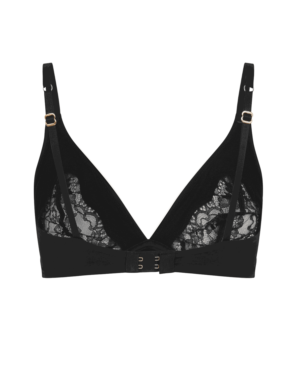 Brigette Soft Cup High Apex Bra Black | Agent Provocateur