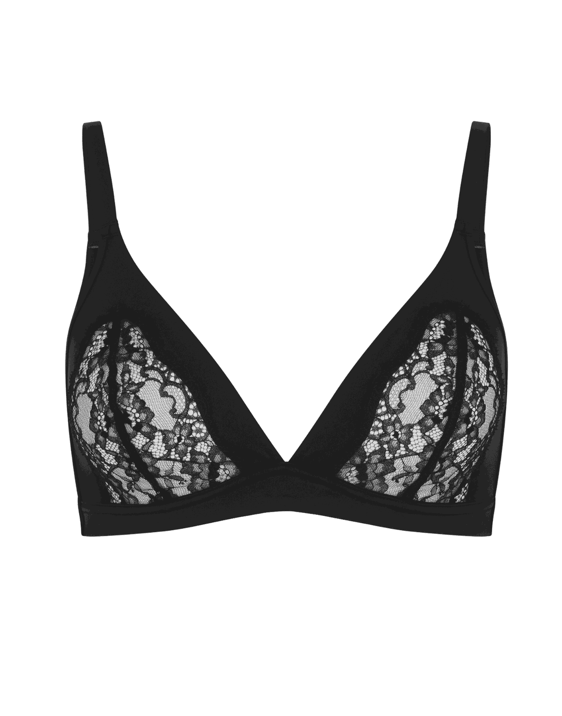 Brigette Soft Cup High Apex Bra Black | Agent Provocateur