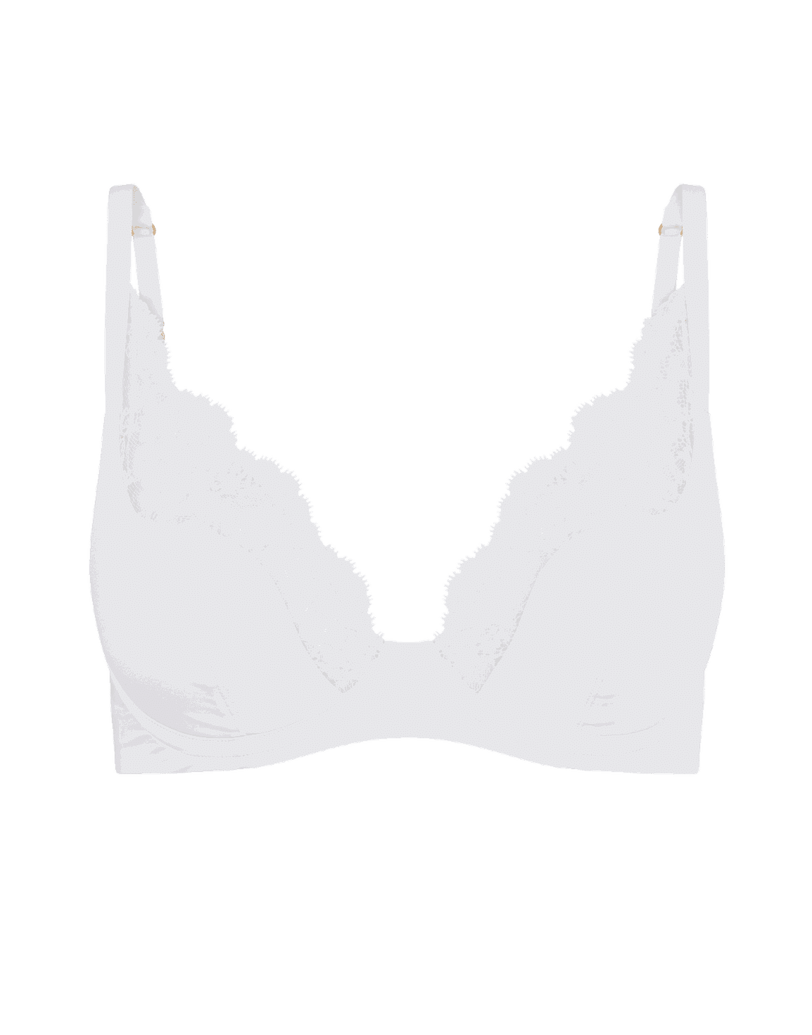 Brigette Padded High Apex Underwired Bra White | Agent Provocateur