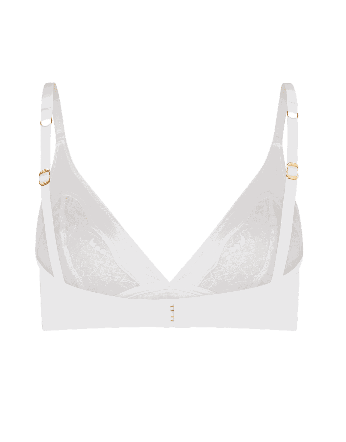 Brigette Soft Cup High Apex Bra White | Agent Provocateur
