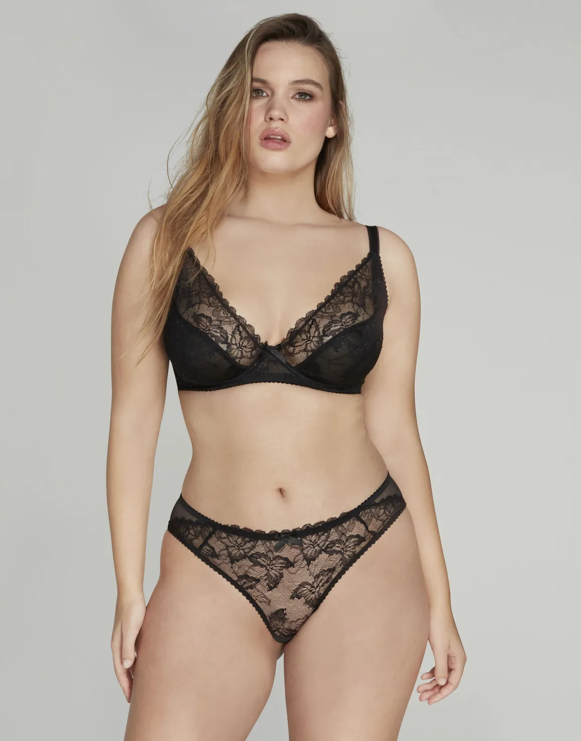 Leni Full Brief Black | Agent Provocateur