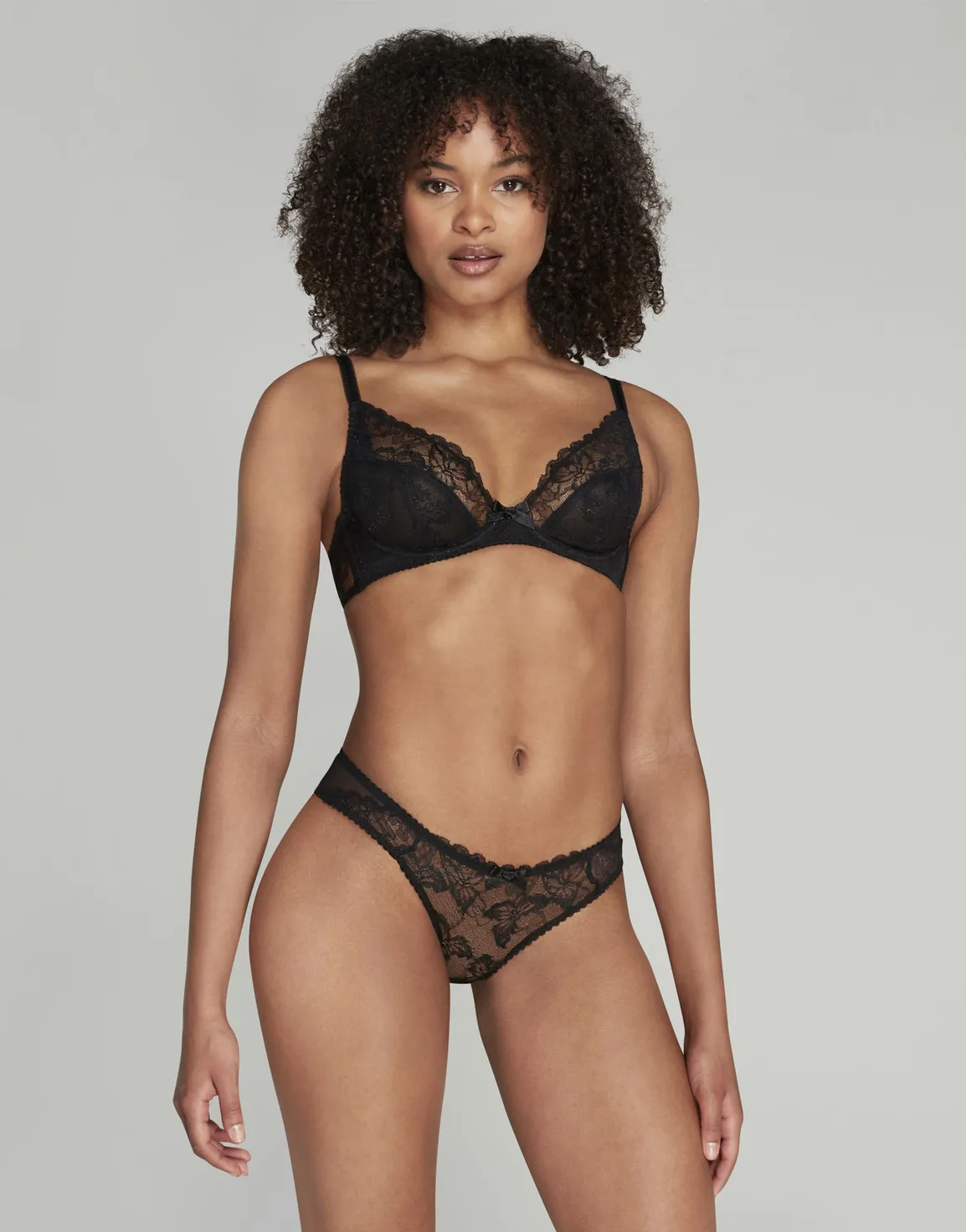 Leni Ouvert Black | Agent Provocateur