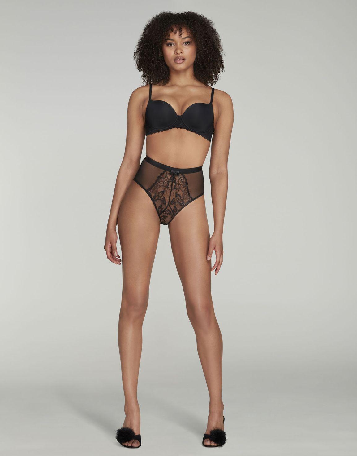 Leni High Waisted Brief Black | Agent Provocateur