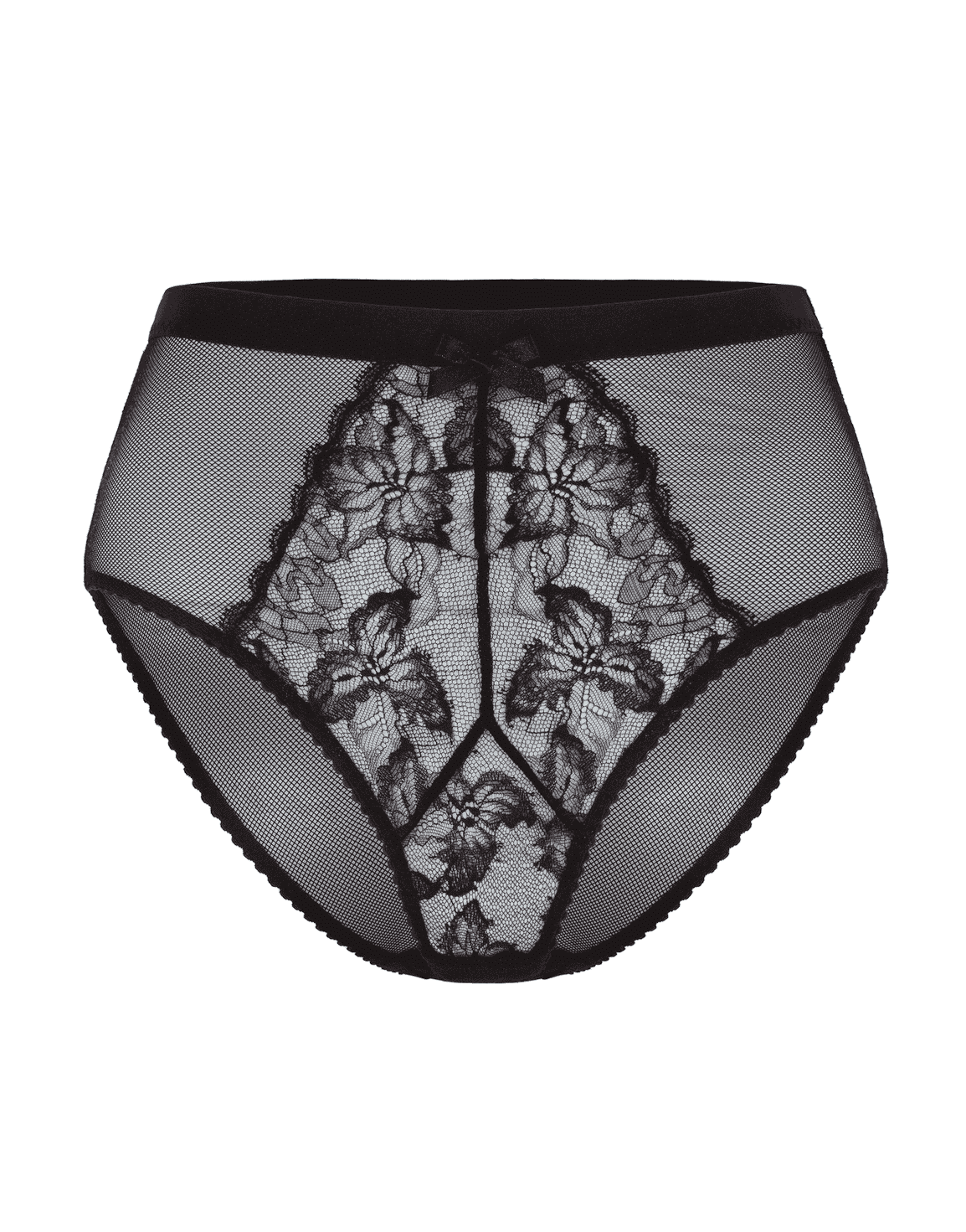 Leni High Waisted Brief Black | Agent Provocateur