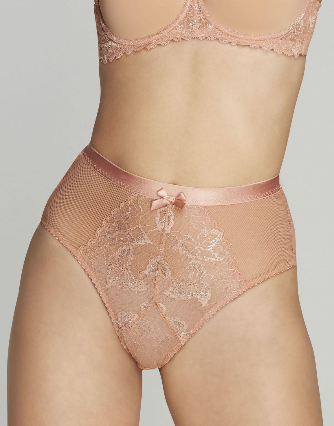 Leni High Waisted Brief Praline | Agent Provocateur