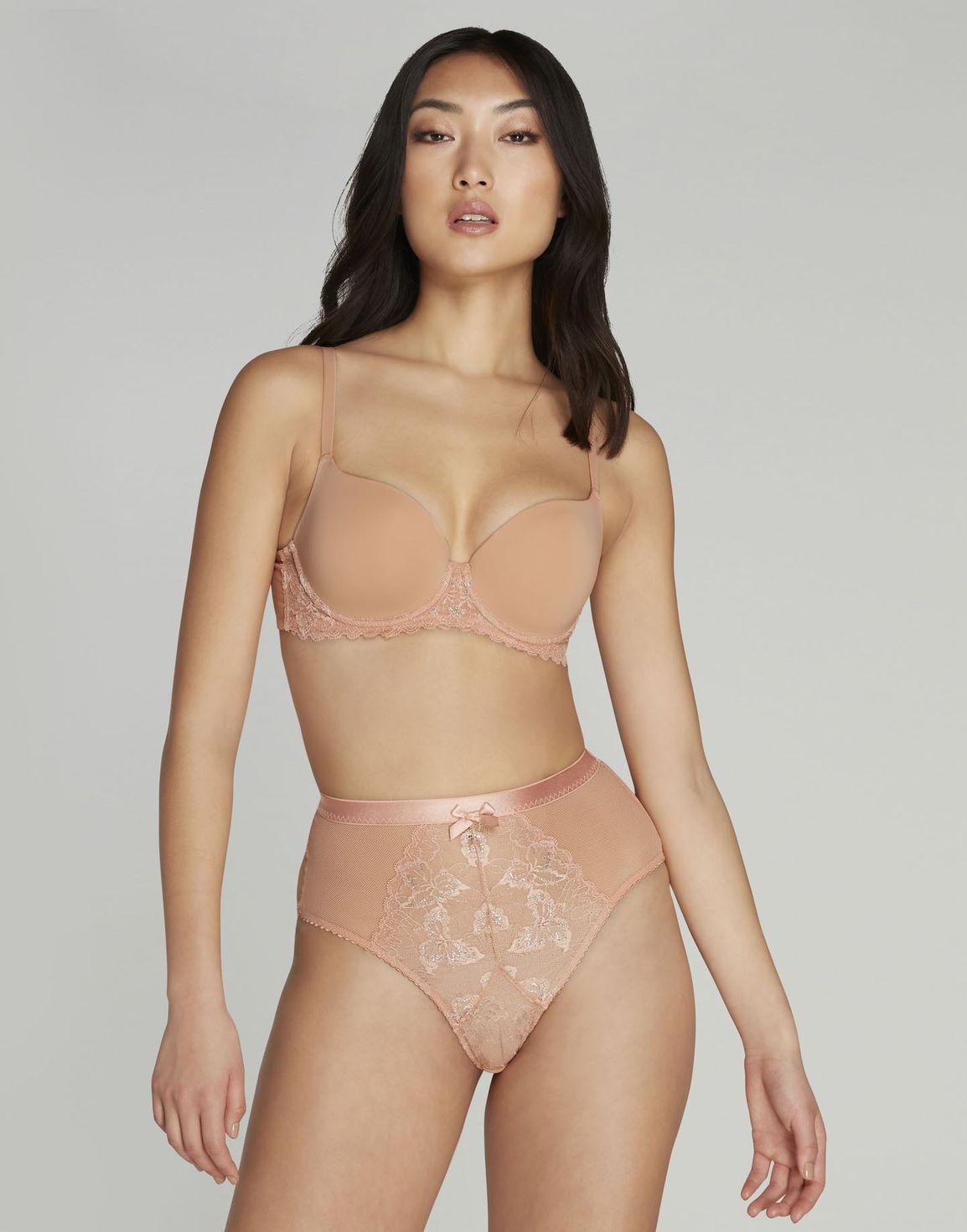 Leni High Waisted Brief Praline | Agent Provocateur