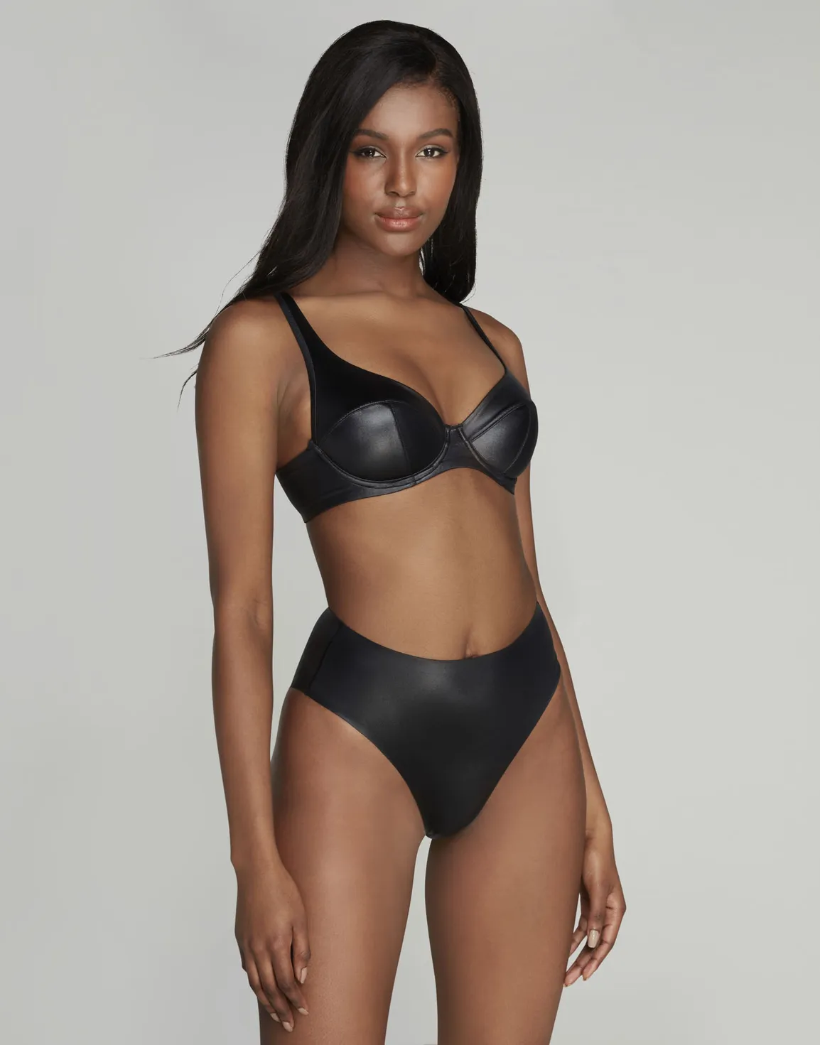 Paige High Waisted Brief Black | Agent Provocateur