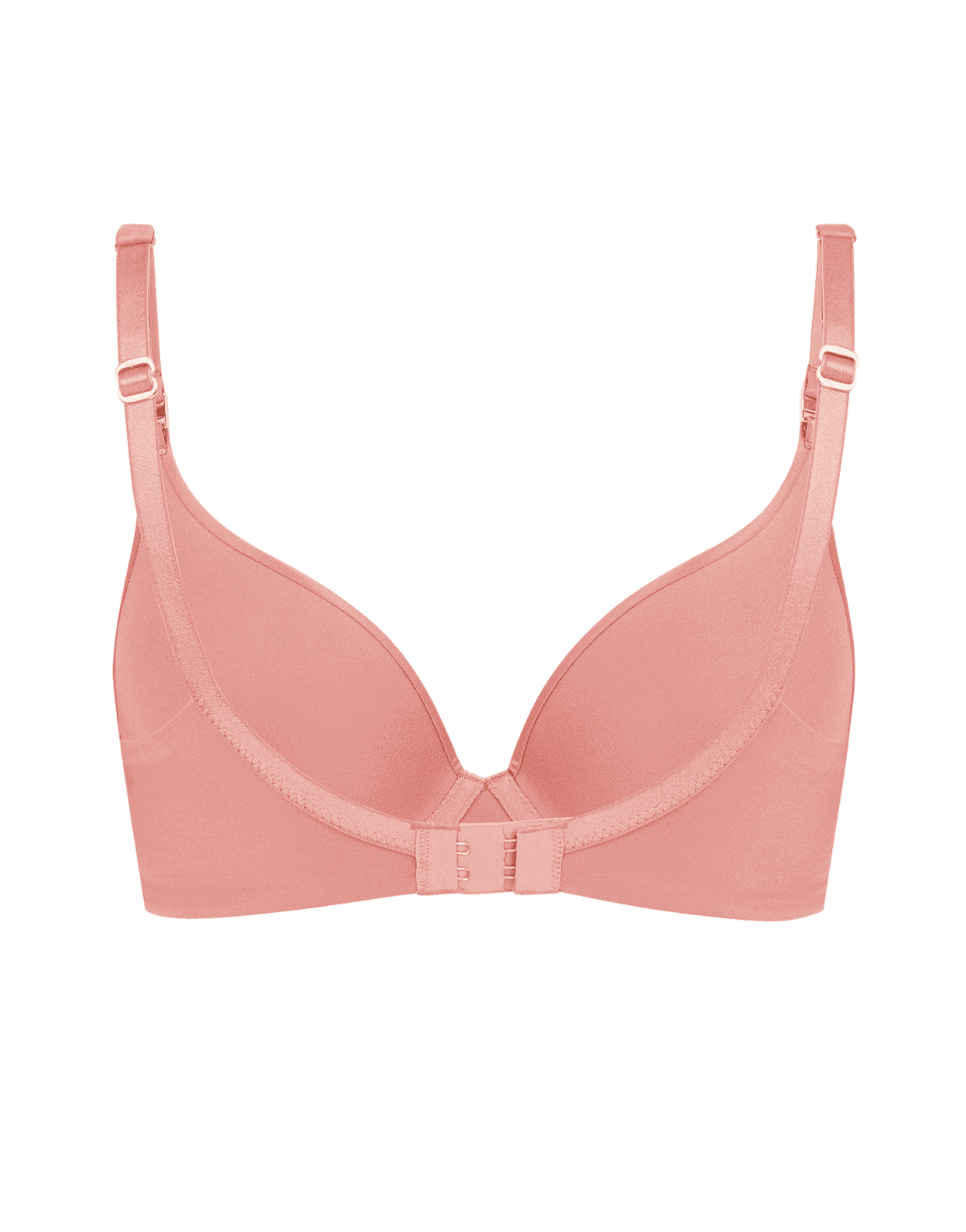 Paige Moulded Plunge Underwired Bra Pink4 | Agent Provocateur