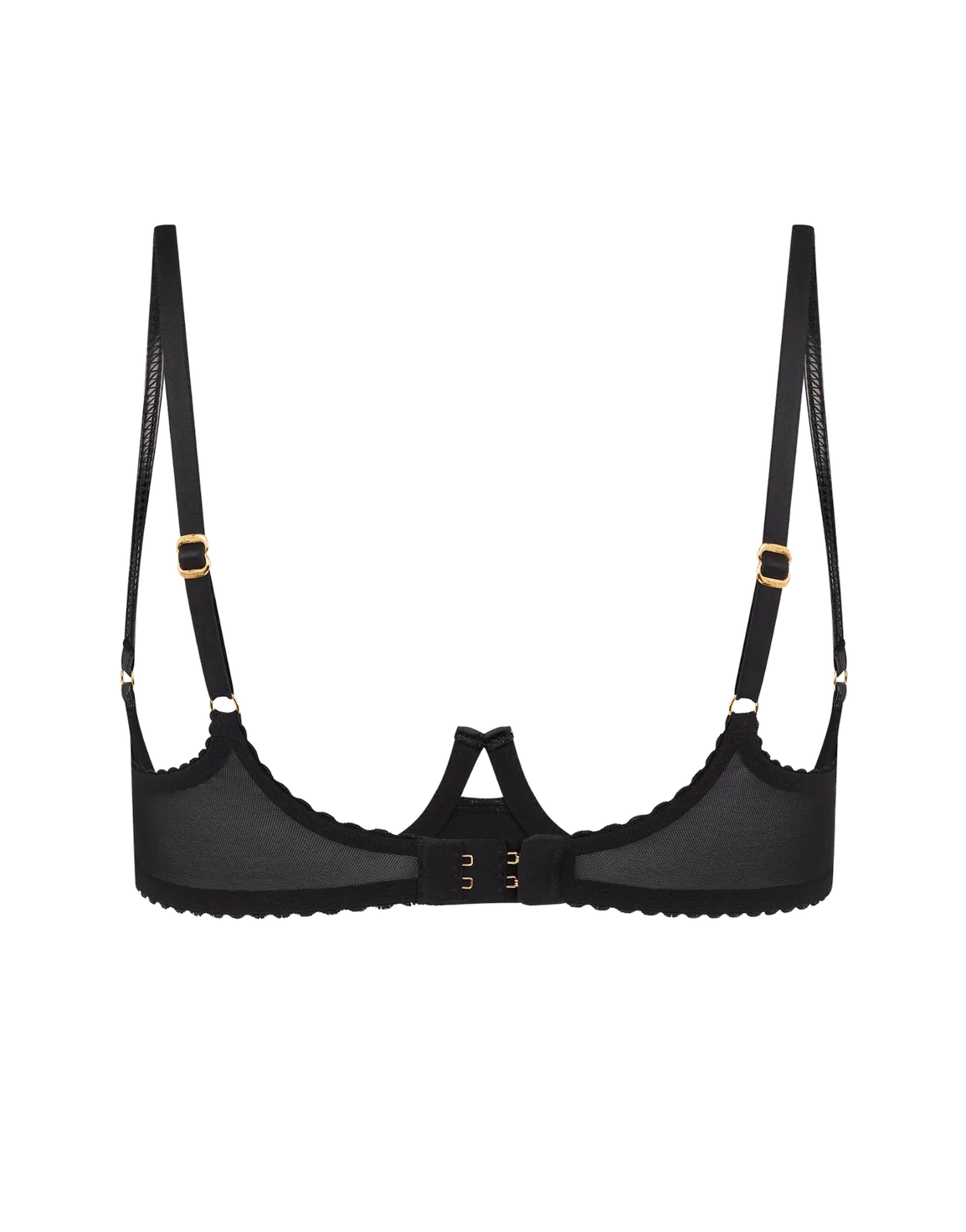 Ozella Open Bra Black | Agent Provocateur