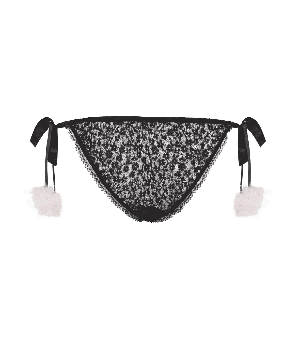 Immie Tie Side Brief Black | Agent Provocateur