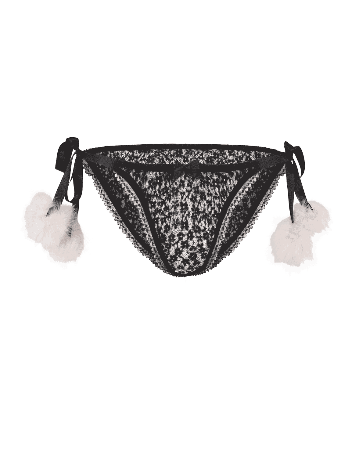 Immie Tie Side Brief Black | Agent Provocateur