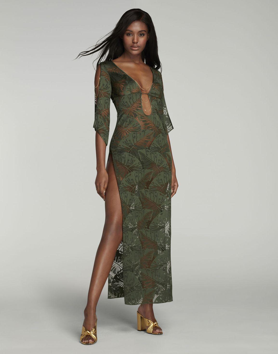 Eileen Long Cover Up Khaki | Agent Provocateur