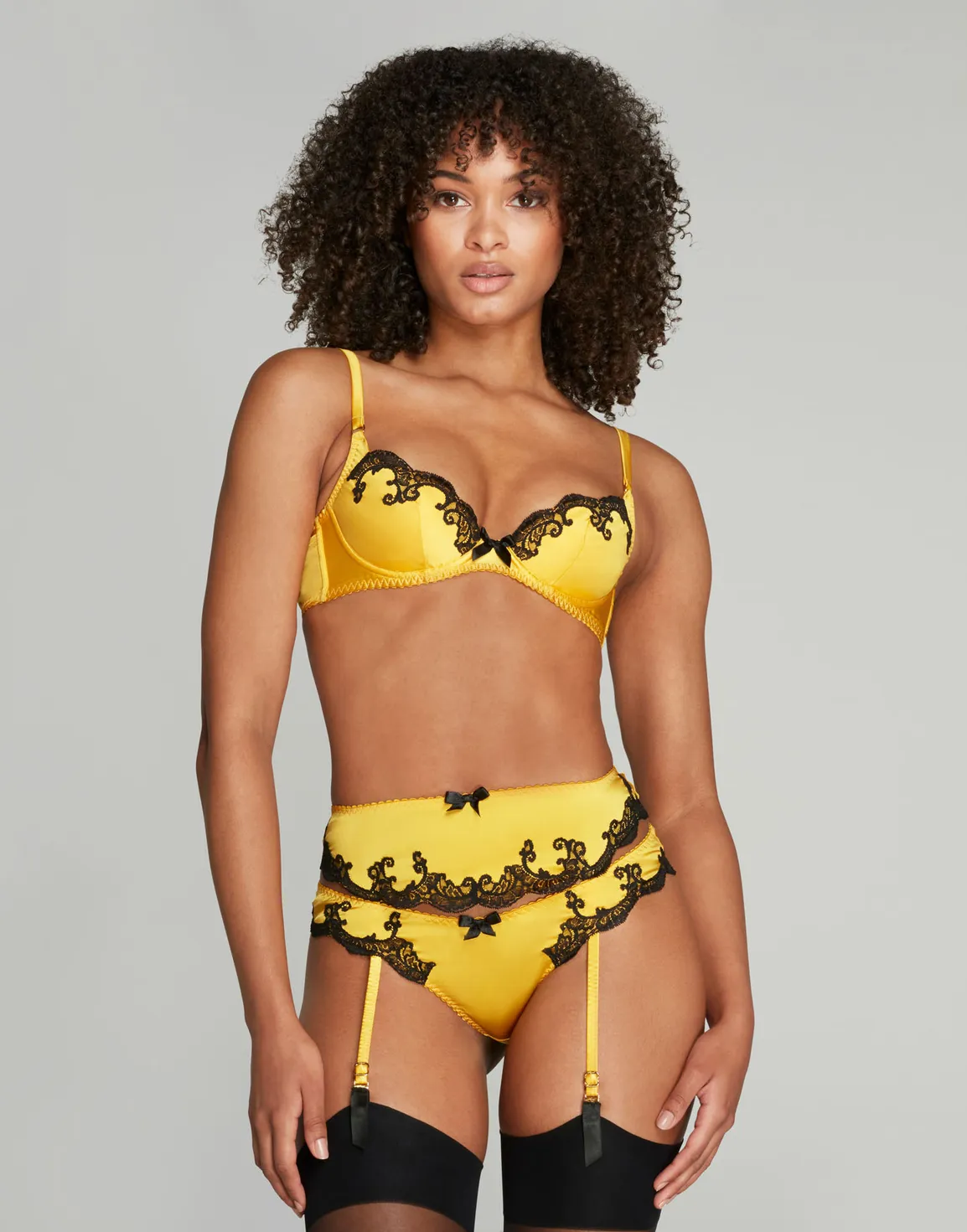 Molly Suspender Yellow | Agent Provocateur