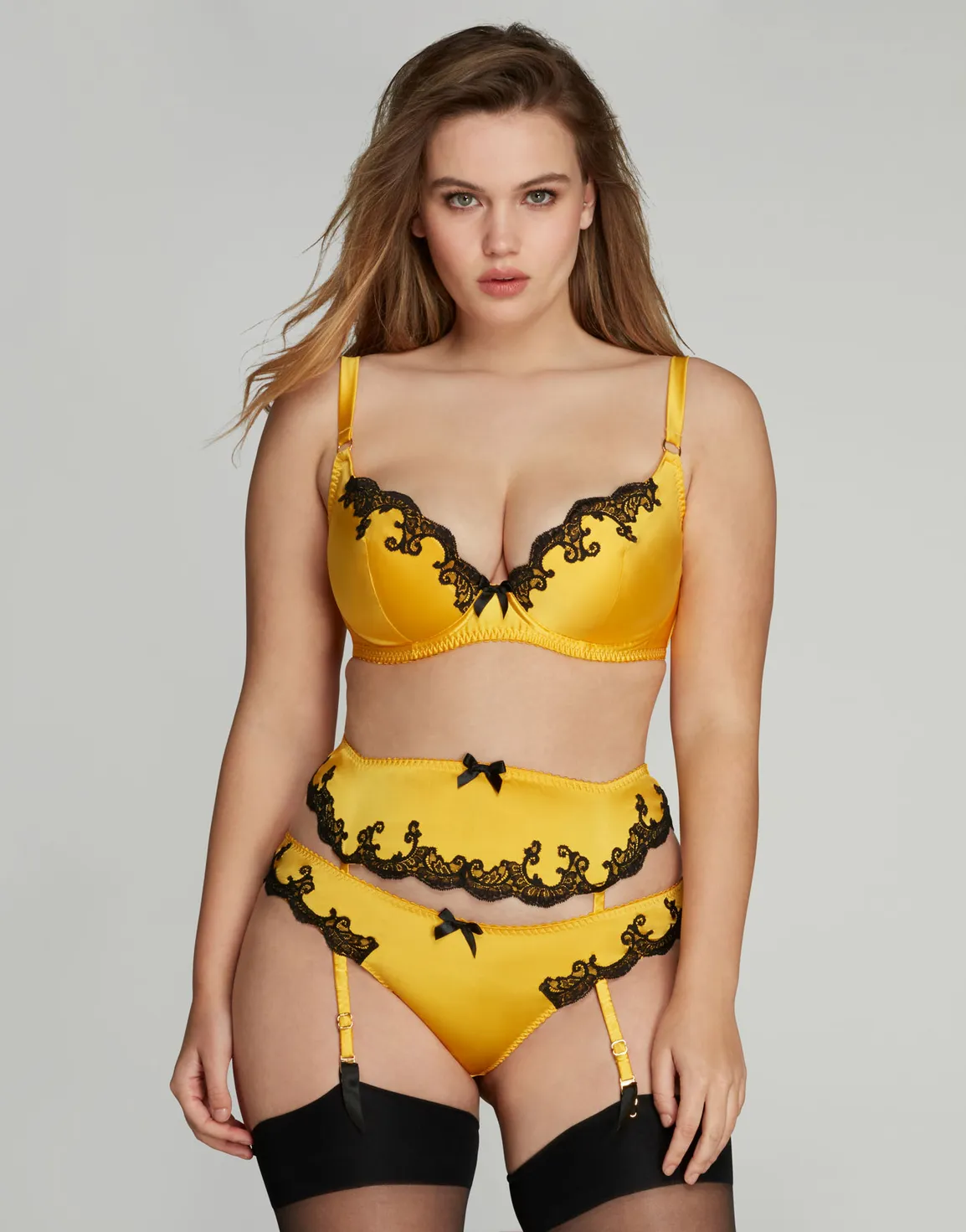 Molly Suspender Yellow | Agent Provocateur