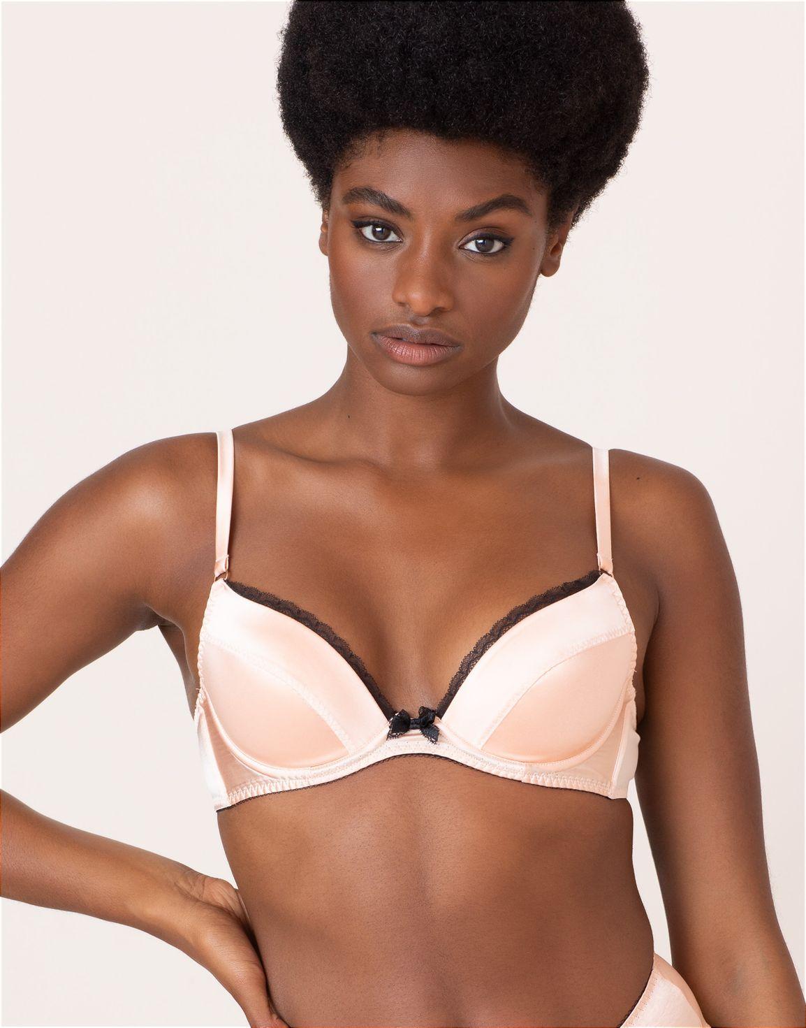 Felinda Padded Plunge Underwired Bra Nude | Agent Provocateur