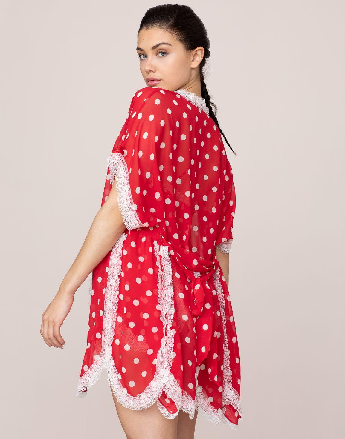 Ismay Short Gown Red | Agent Provocateur