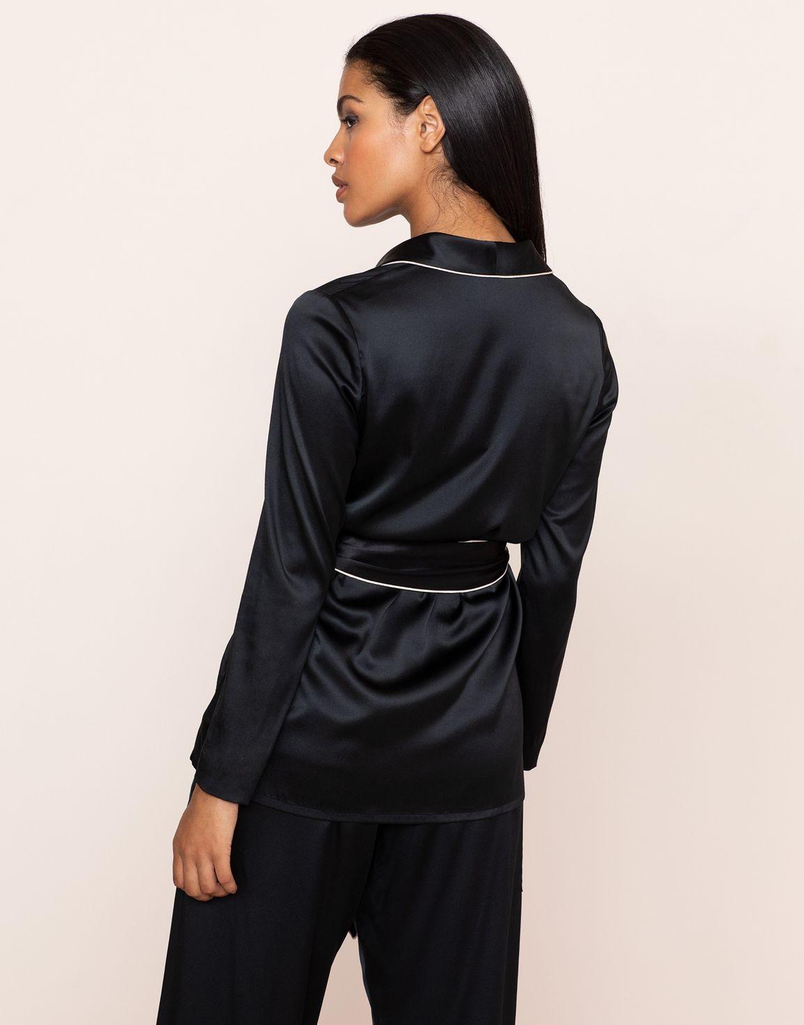 Ezra Pyjama Top Black | Agent Provocateur