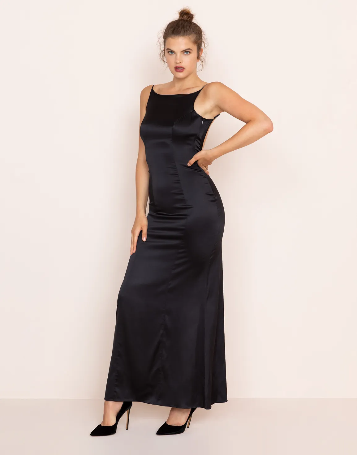 Lizzie Long Slip Black | Agent Provocateur