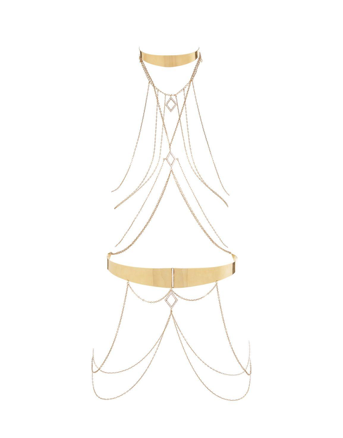 Nerissa Neck Piece Gold | Agent Provocateur