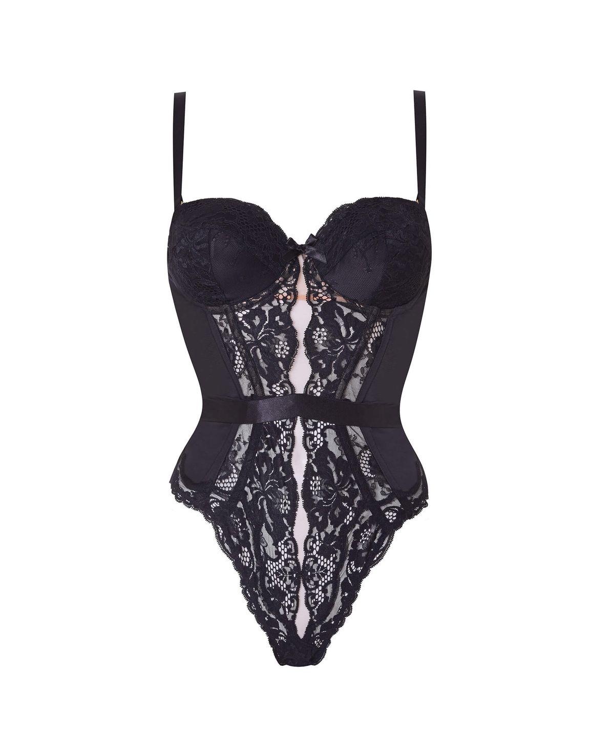 Jorja Bodysuit Black | Agent Provocateur