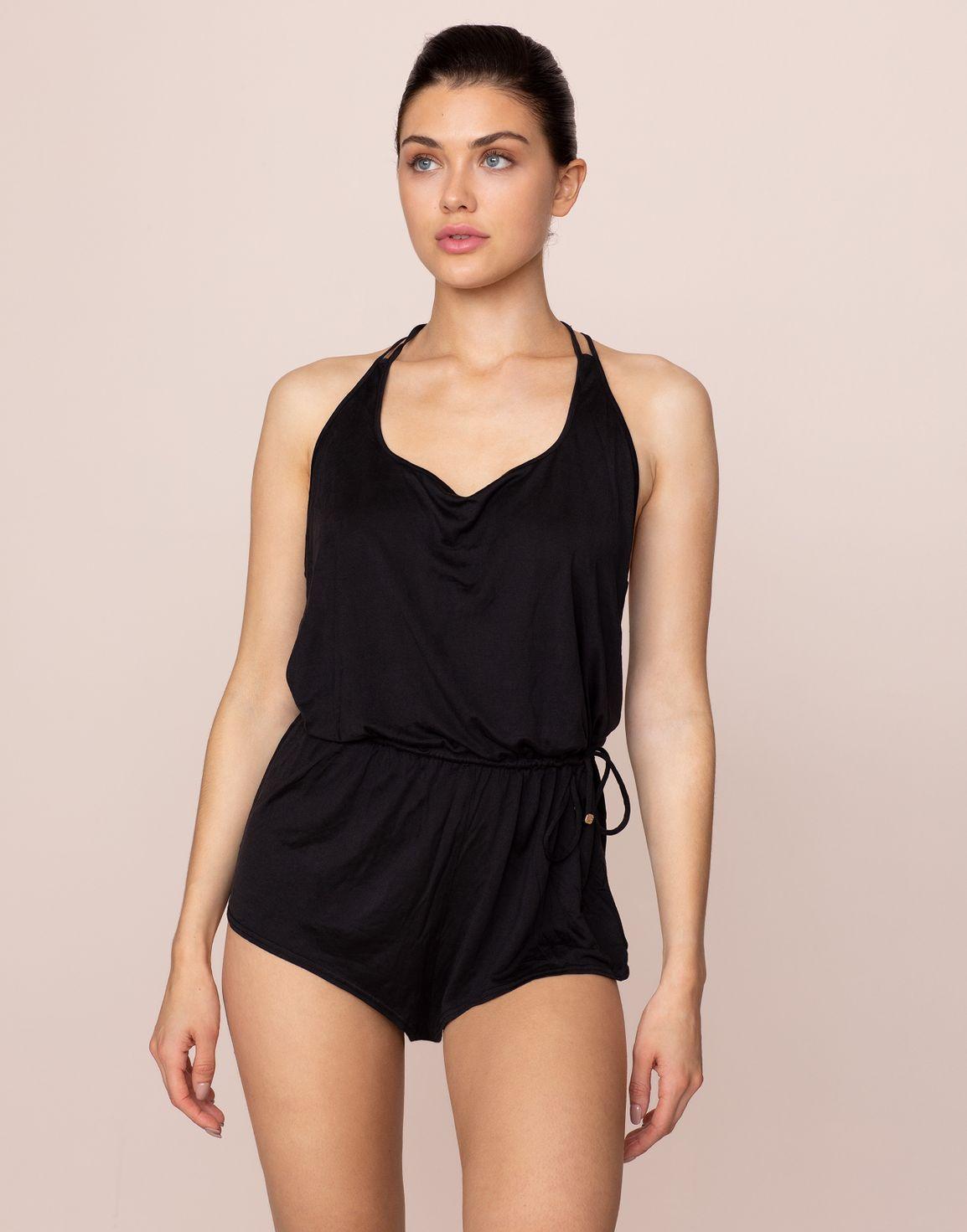 Lanie Jumpsuit Black | Agent Provocateur