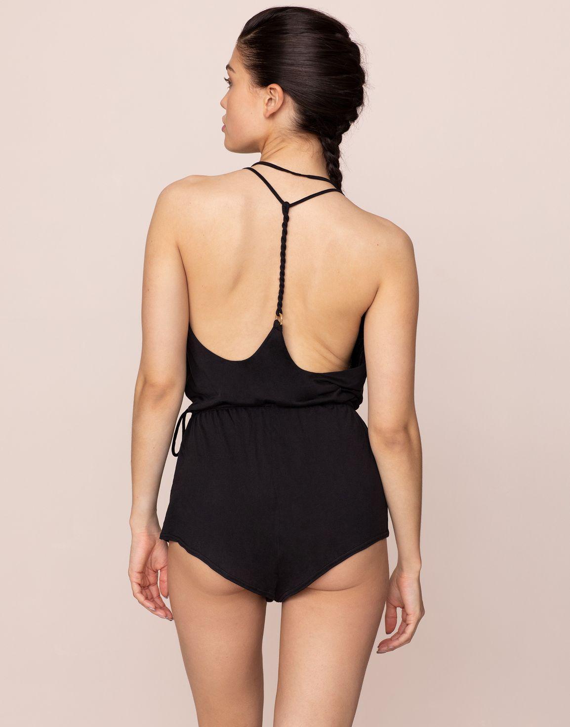 Lanie Jumpsuit Black | Agent Provocateur