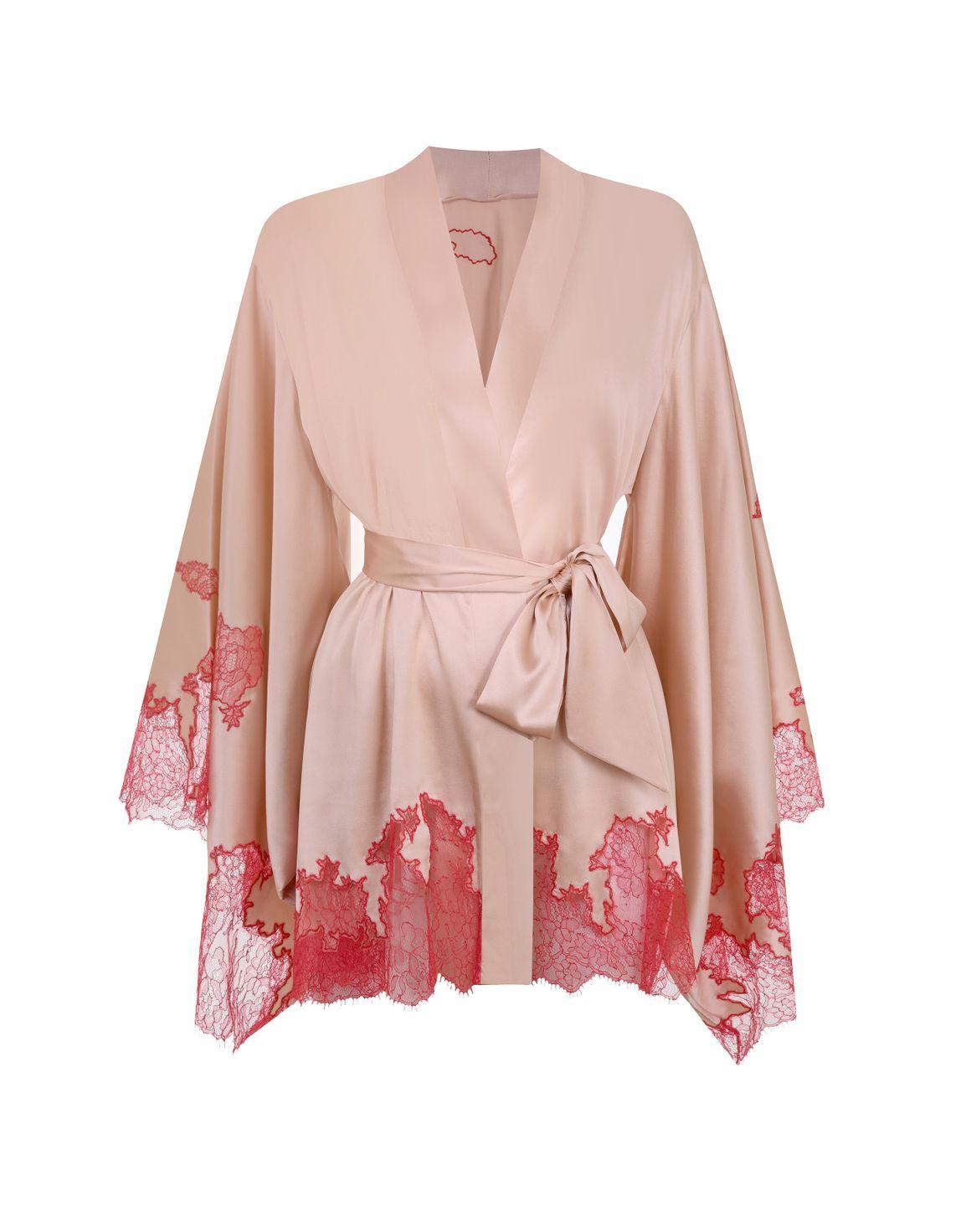 Christi Short Kimono Blush | Agent Provocateur