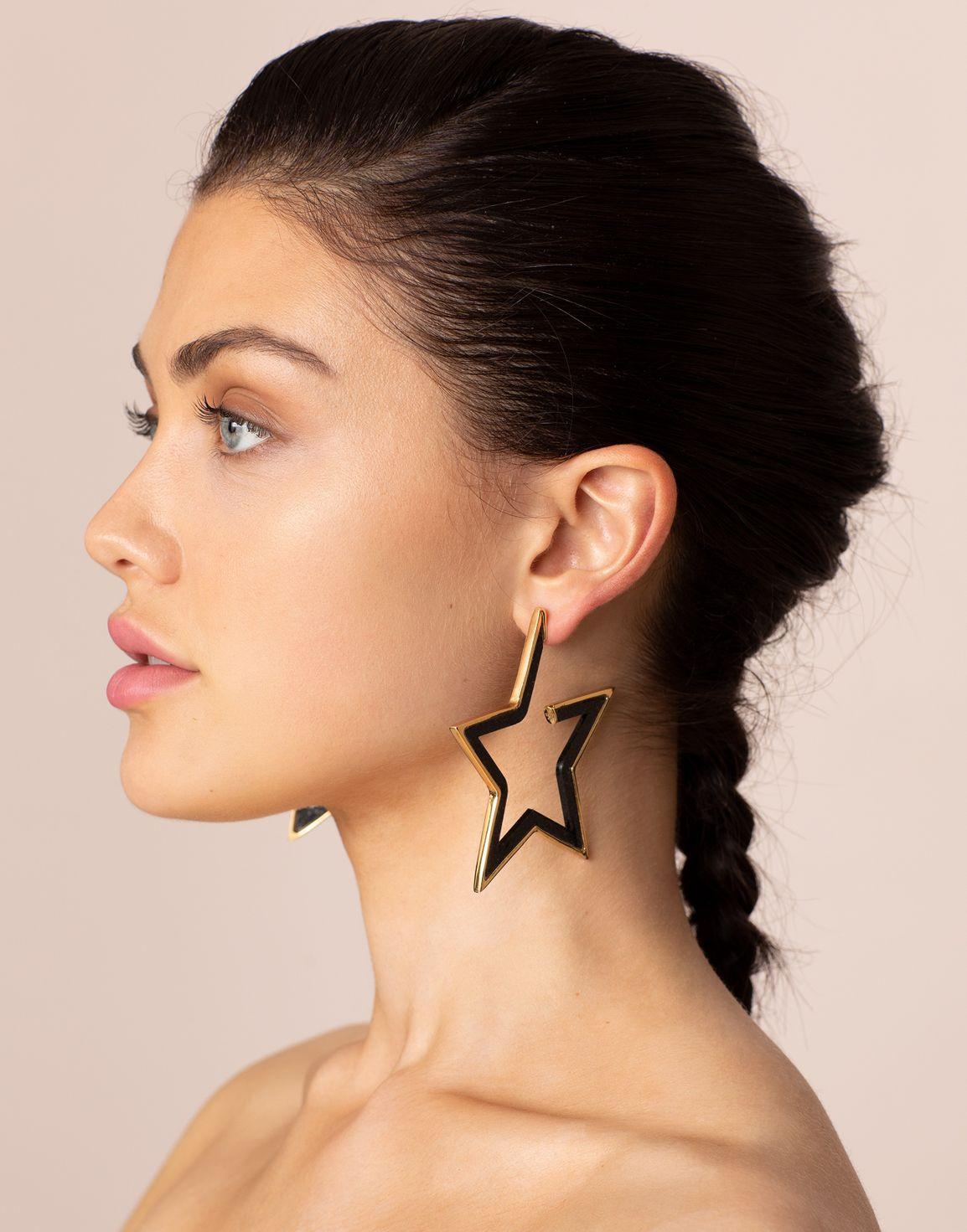 Stelline Earrings Black | Agent Provocateur