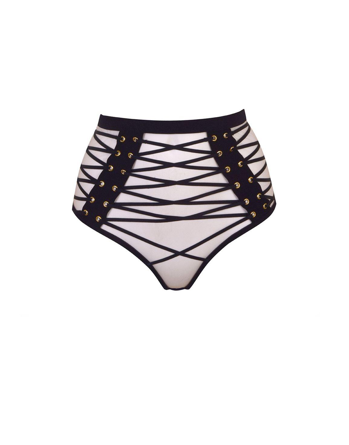 Prudence High Waisted Brief Black | Agent Provocateur