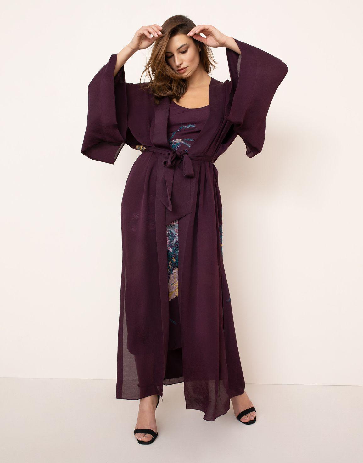 Fay Long Kimono Purple | Agent Provocateur